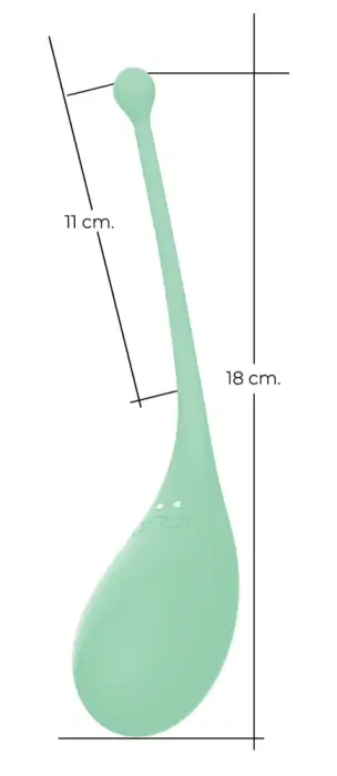 Adrien Lastic Palpitation вибропуля – 18 см (7″) – зелёный Фото num