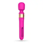 Big Ben Dubultais wand masāžas vibrators ar G-punkta stimulatoru – 26 cm (10.2″) – rozā — Foto 3