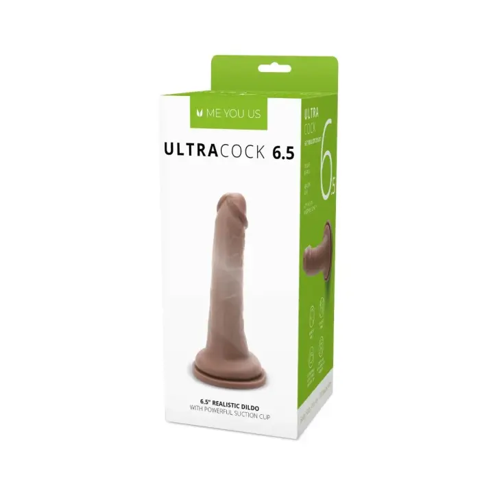 Me You Us Silikona Ultra Dildo Karameles 6.5in Foto 2