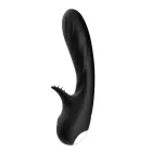 Romance вибратор для точки G с клиторальным стимулятором – 18 cm (7″) – черный — Фото 4