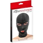 Fetish Tentation Spandex Fetish Mask – Black — Photo 2