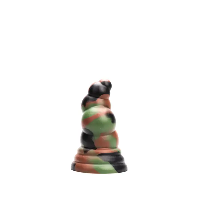Kiotos Revolt Green Army 15 – silikona dildo – 15 cm