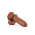 STAY HARD Cock Ring and Ball Strap – Black — Photo 5