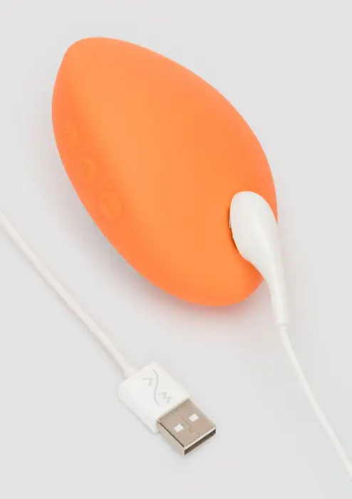 Temp sildošais un dzesējošais vibrators – 16 cm (6.3″) – oranžs Foto 7