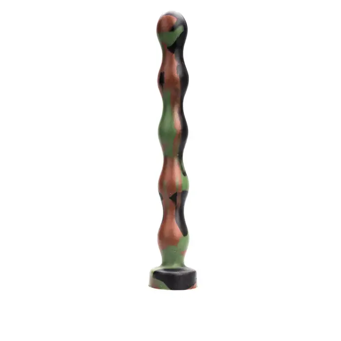 Kiotos Revolt Green Army 30 Medium – silikoninis dildo – 42 cm