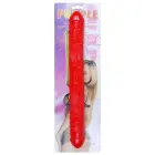 Elastīgs dubultais dildo – 33.5 cm (13.2″) – Sarkans Foto 5