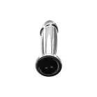 TOYJOY The Intruder vibrējošs anālais spraudnis – 11.8 cm (4.6″) – Sudrabs — Foto 3