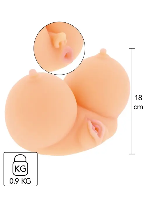 Busty Bimbo masturbaator – nahavärv