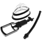 INTENSE Manual Intimate Pump with Two Interchangeable Cups, Transparent — Photo 3