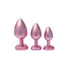 GLEAMING LOVE Matte Pink Plug Set – L – 9.5 cm — Photo 2