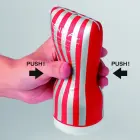 Tenga Soft Case CUP Medium – adaptiivse survega stimulatsioonisüsteem – must — Foto 3