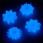 Lumino Play Penis Ring – glow-in-the-dark TPE penis ring – blue — Photo 6