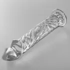 Ibiza Nebula Series Model 12 Glass Dildo – 17 cm (6.7″) – Clear — Photo 2