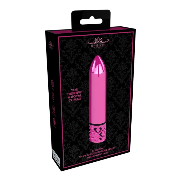 Glamor lodes vibrators – rozā