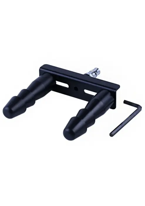 Hismith Double Vac-U-Lock Adapter – Black Photo