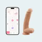 HoneyPlayBox Paxton pöörlev ja vibreeriv dildo – 21.9 cm (8.6″) – nahavärv — Foto 8
