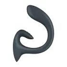 G for Goddess 1 кролик-вибратор – 18 cm (7″) – темно-серый — Фото 6