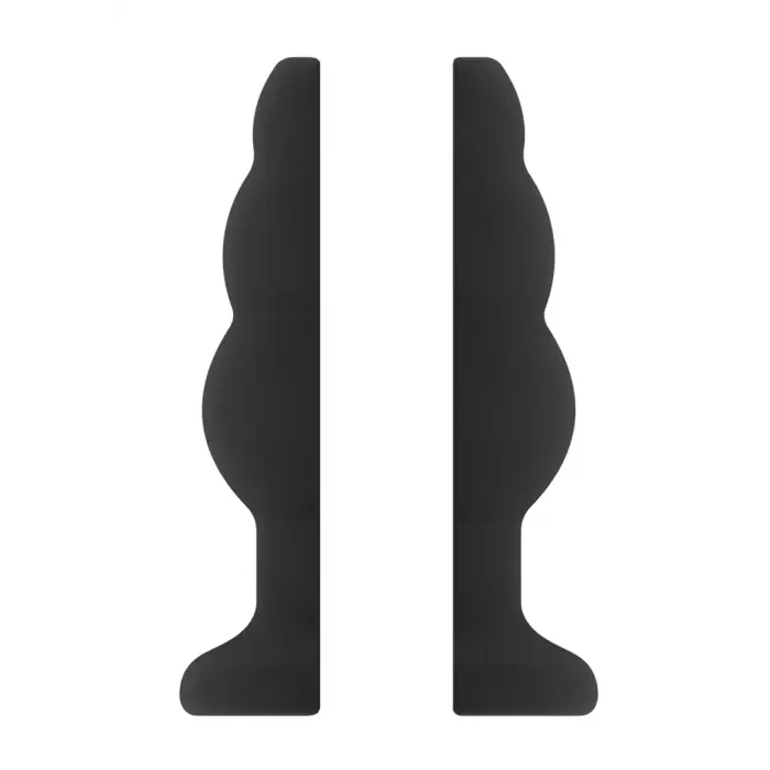 No.50 Tuščiaviduris tunelio analinis kištukas – M – Juodas Photo