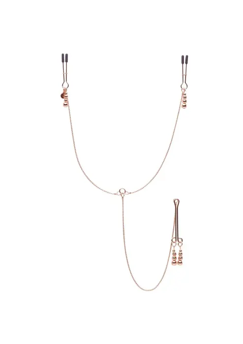Fifty Shades Freed Nipple and Clitoral Chain – Black