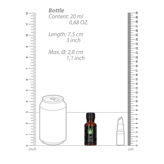 CBD Intimate Pleasure masāžas eļļa – 20 ml Foto 10