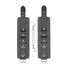 Bonded Leather Hand or Ankle Cuffs - With Adjustable Straps Foto 3