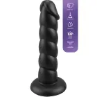Playhouse Spiral Tease Dong – spirālveida šķidrā silikona dildo – XL — Foto 6