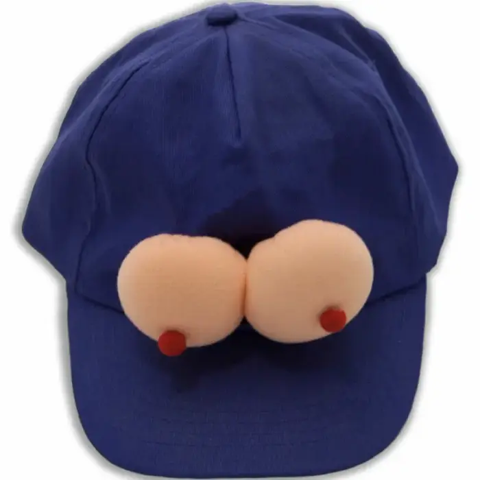Diablo Picante Party Cap with 3D Motif – blue