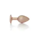Plug-Jewellery Pearl Gold Anal Plug – 8 cm – Clear — Photo 2