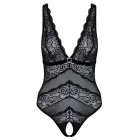 Cottelli Lingerie pitsist bodi – must – S — Foto 8