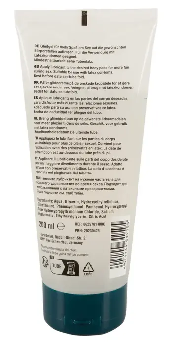 Just Glide Premium analais lubrikants – 200 ml Foto 2