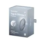 Satisfyer Tap & Climax 1 вибратор – синий/серый — Фото 8
