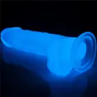 LoveToy Lumino Play Dildo – glow in the dark – TPE – 7.5" / 19 cm — Photo 5