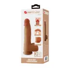 Pretty Love Dwell reālistisks dzīslains silikona dildo ar piesūcekni – 19.5 cm (7.6″) – Rozā — Foto 7