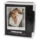 Liberator Faux Fur Fascinator ūdensnecaurlaidīgs palags – melns Foto 1