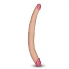 Realistiškas gyslotas dvipusis dildo – 35.5 cm (14″) — Nuotrauka 4