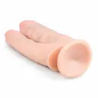 EasyToys двусторонний гибкий силиконовый дилдо – 25 cm (10″) – черный — Фото 4