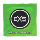 EXS Ribbed and Dotted prezervatīvi – 3 gab. Foto 1