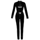 Black Level vinüülist catsuit kahepoolse lukuga – must – XL — Foto 8