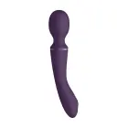 Enora Двусторонний wand вибратор – 18 cm (7″) – фиолетовый — Фото 5