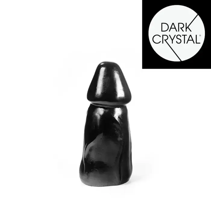 Dark Crystal Черный дилдо – 20 cm (8″)