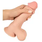 NS Reālistisks dildo ar kustīgu ādu un piesūcekni – 20 cm (7.8″) — Foto 8