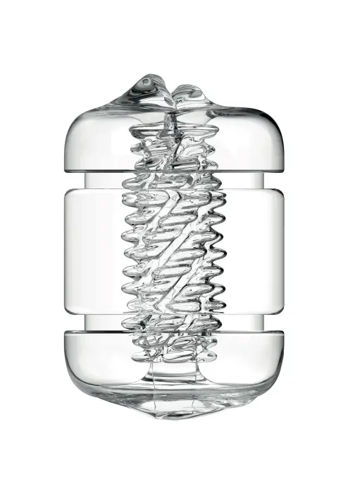 PRIVATE Dual Sided Crystal Masturbator – Clear