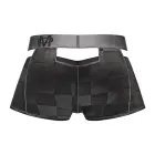 Male Power Cutout Shorts – Black – S — Photo 4