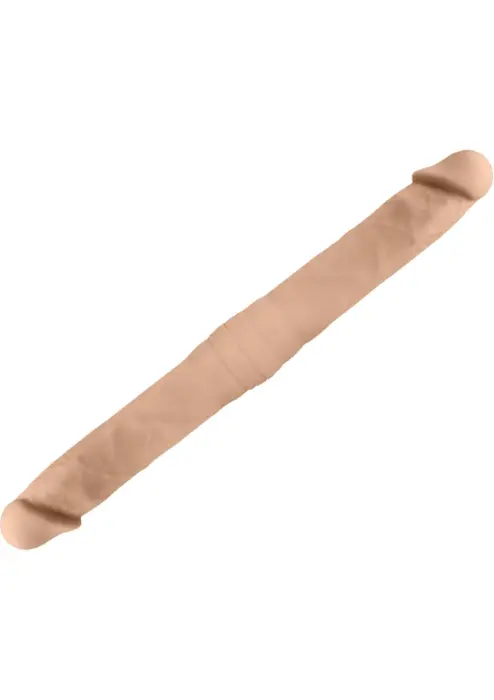 Silex двусторонний дилдо – 38.5 cm (15″) – Телесный