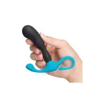 b-Vibe P-Spot Curl стимулятор простаты с текстурой и присоской – Черный — Фото 4