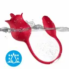 ARMONY Clitoris Stimulator Vibrator with Tail – 34 cm (13.4″) – Red — Photo 3
