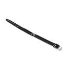 Budget Faux Leather O-Ring Collar – Black — Photo 4