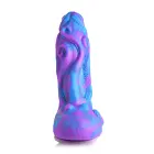 Octophallus reālistisks dildo – 22 cm (8.8″) – Violets/Zils — Foto 5
