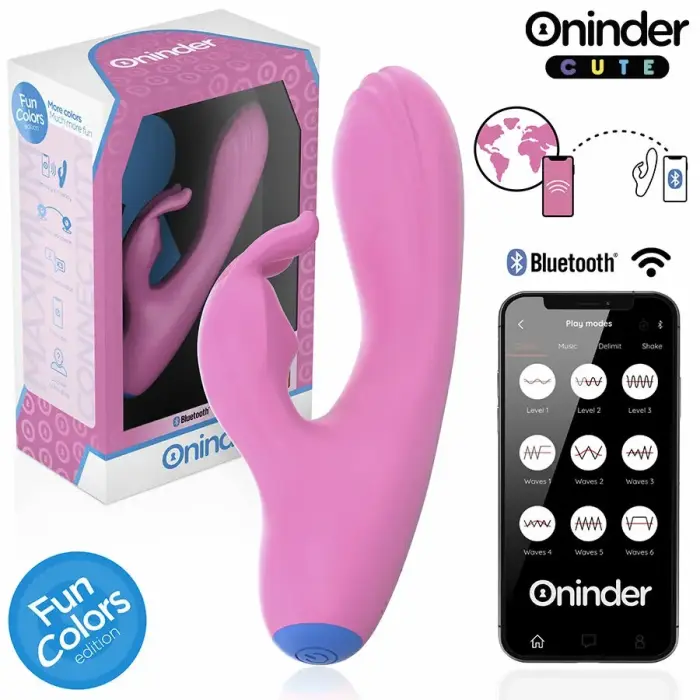 ONINDER Cute Love Bunny кролик-вибратор – 14.5 см (5.7″) – розовый