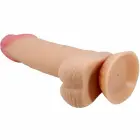 Pretty Love Sliding Skin TPR dildo iminapaga – 19.4 cm (7.6″) – nahavärv — Foto 2